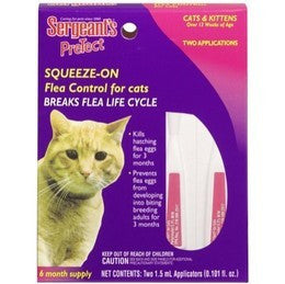 Sergeants cat flea sales drops