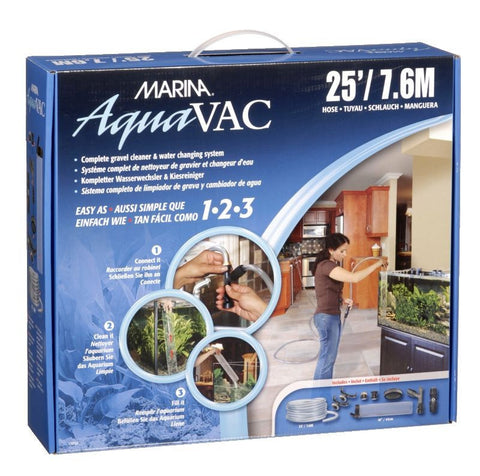 Marina AquaVac Gravel Cleaner; Available in 2 sizes