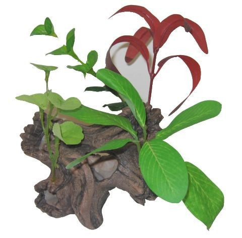 Marina Polyresin Aquarium Ornament - Bog Wood - Small