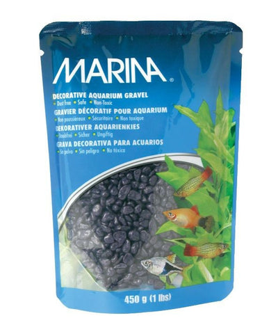 Marina Purple Decorative Aquarium Gravel - 450 g (1 lb)