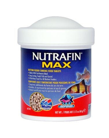 Nutrafin Max Bottom Feeder Sinking Food Tablets; Available in 2 sizes