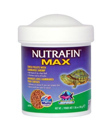 Nutrafin Max Turtle Gammarus Shrimp Pellets; Available in 4 sizes