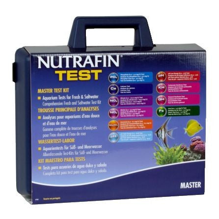 Nutrafin Master Test Kit For Fresh and Saltwater Aquariums