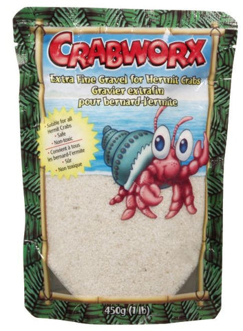 Crabworx Extra Fine Gravel - White- 1lb