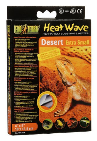 Exo Terra Heat Wave Desert - Extra Small - 10 x 12.5 cm (4” x 5” in)