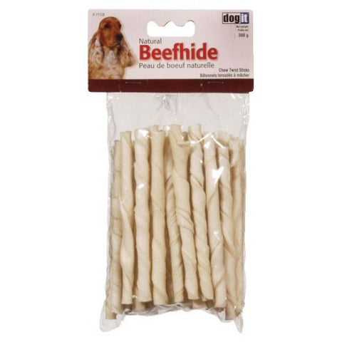 Dogit White Beefhide Chew Sticks