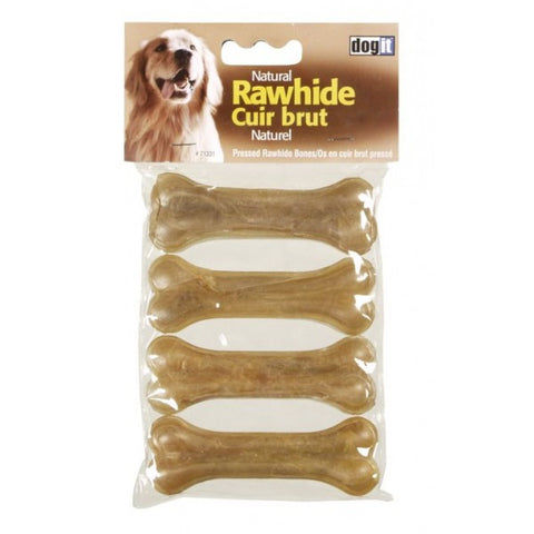 Dogit Pressed Rawhide Knuckle Bone; available in various sizes.