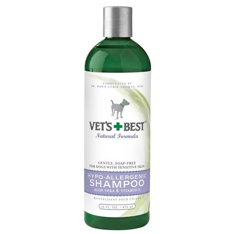 Vets Best Hypo-Allergic Shampoo 16 oz