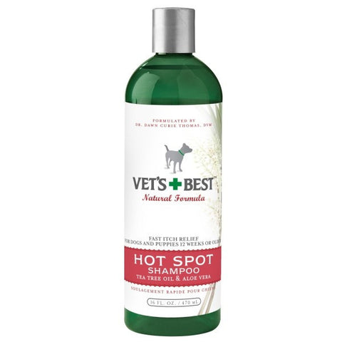 Vets Best Hot Spot Shampoo 16 oz