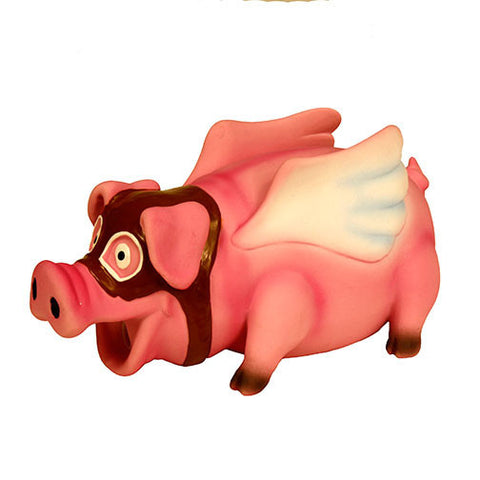 Latex Flying Pig with Goggles
