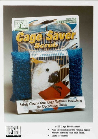 Prevue Pet Cage Saver Scrub  5"x 3