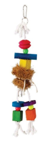 Prevue Pet Tropical Teasers Hula Doll Bird Toy 12 in