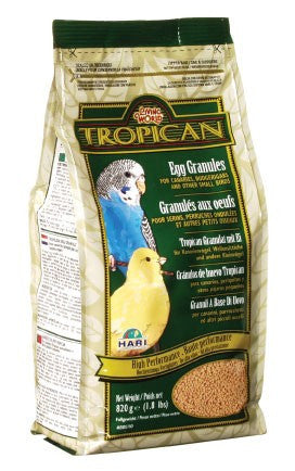 Tropican Egg Granules - Budgies, Canaries, Finches