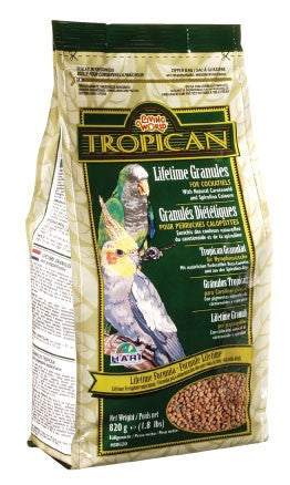 Tropican Lifetime Formula Granules for Cockatiels