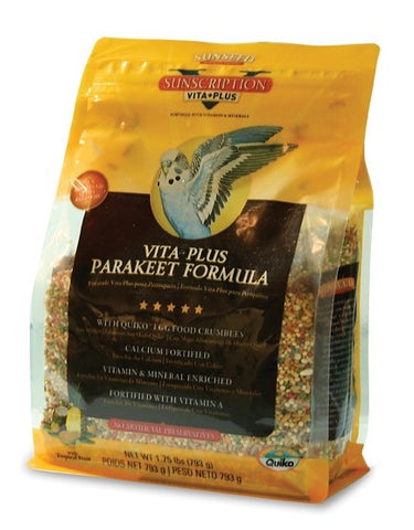 Sunseed Vita Plus Parakeet Food 1.75 lbs