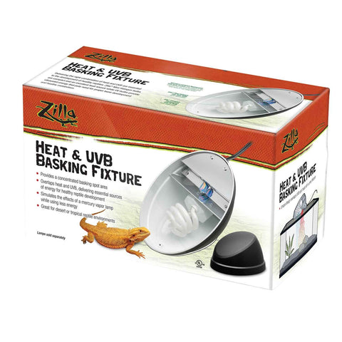 Zilla Heat and UVB Basking Fixture