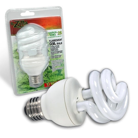 Zilla Tropical 25 UVB Series Coil Bulb 13 watt