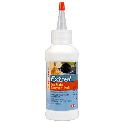 8 in 1 Excel Tear Stain Remover Liquid, 118 ml