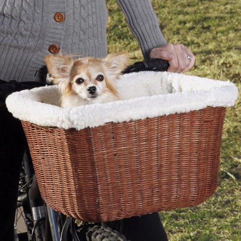 Solvit Tagalong Wicker Bicycle Basket