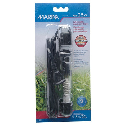 Marina Submersible Aquarium Heater - Available in different models.