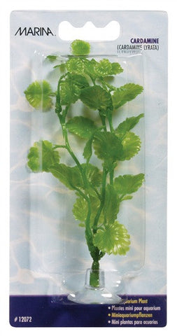 Marina Mini Aquascaper Plastic Plant - Cardomine - 10 cm (4 in)