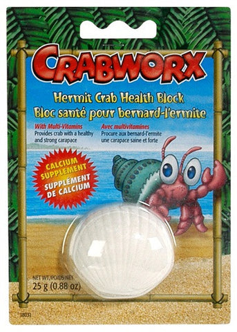 Crabworx Hermit Crab Health Block