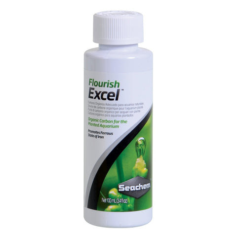 Seachem Flourish Excel Supplement for Plants; Available in 3 sizes