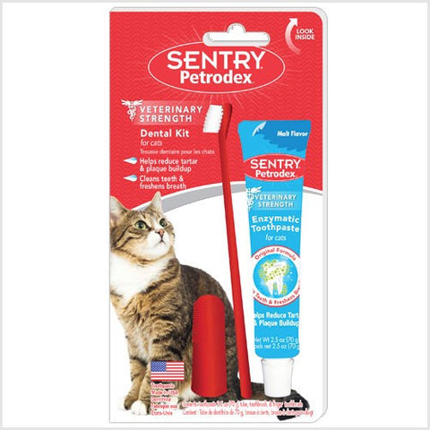 Sentry Petrodex Dental Kit for Cats