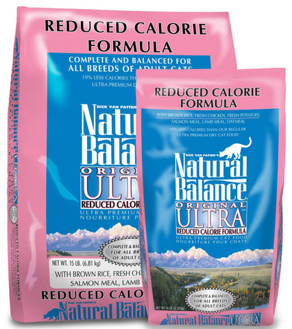 Natural Balance Original Ultra Reduced Calorie Formula, Dry Cat Food