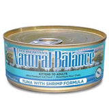 Tuna and Shrimp Natural Balance Canned Cat Formula (new packaging)