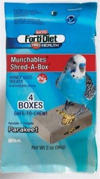 Kaytee Forti-Diet Pro Health Munchables Shred-A-Box for Parakeets