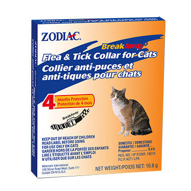 Zodiac Breakaway Flea & Tick Collar for Cats