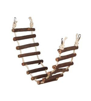 Naturals Rope Ladder Toy, for large birds