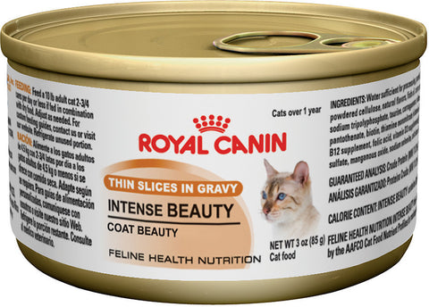Royal Canin Intense Beauty Thin Slices Canned Food 3 oz