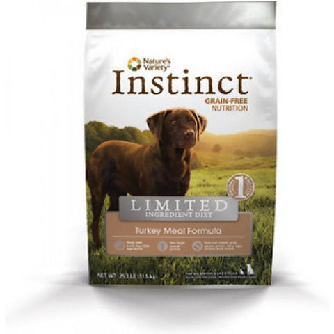 Nature's Variety Instinct LID Turkey Meal Formula, 25.3lbs