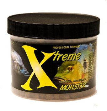 Xtreme Monster Pellet Fish Food; Available in 2 sizes