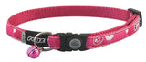 Pink Rogz Fancy Cat Breakaway Collar