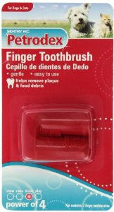 Petrodex Finger Toothbrush Dog & Cat 2 pack