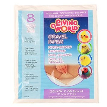 Living World Gravel Paper; available in 6 sizes and 2 shapes