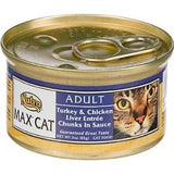 Turkey & Chicken Nutro Max Cat Canned Entree Chunks in Sauce 3 oz