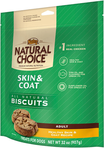 Nutro Natural Choice Skin & Coat Biscuits