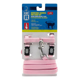 Large Pink Catit Adjustable Harness and Leash Set