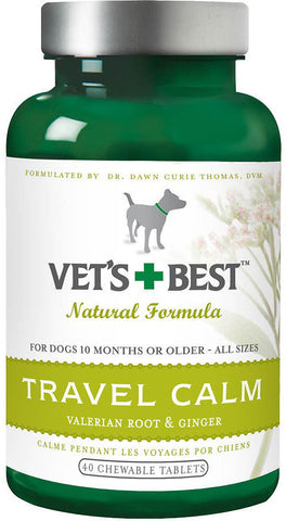 Vets Best Travel Calm Supplement 40 tablets