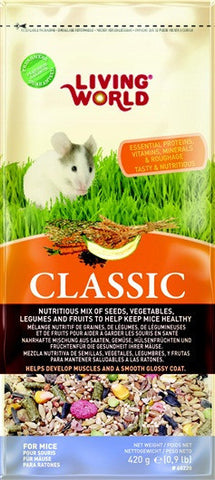 Living World Classic Mouse Food - 420 g (1 lb)