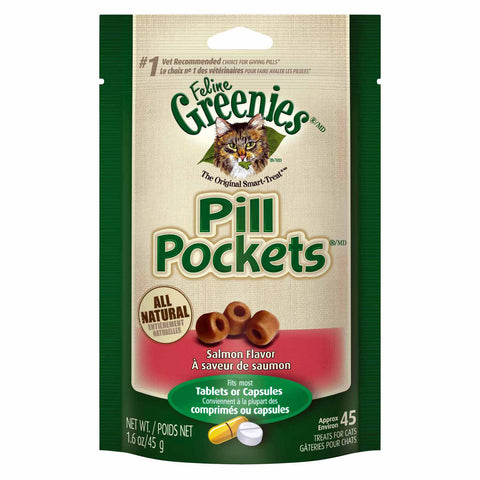 Feline Greenies Pill Pockets; Available in 2 flavours