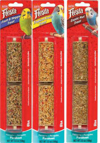 Kaytee Fiesta Parakeet Treat Stick; 2 flavors available