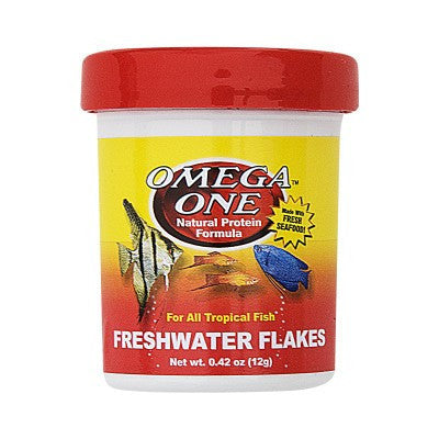 Omega One Freshwater Flakes; Available in 3 sizes