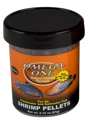 Omega One Shrimp Pellets; Available in 2 sizes