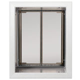 Large White PlexiDor Wall Mount Performance Pet Doors