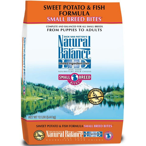 Natural Balance Dog Food, Sweet Potato and Fish Small Bites